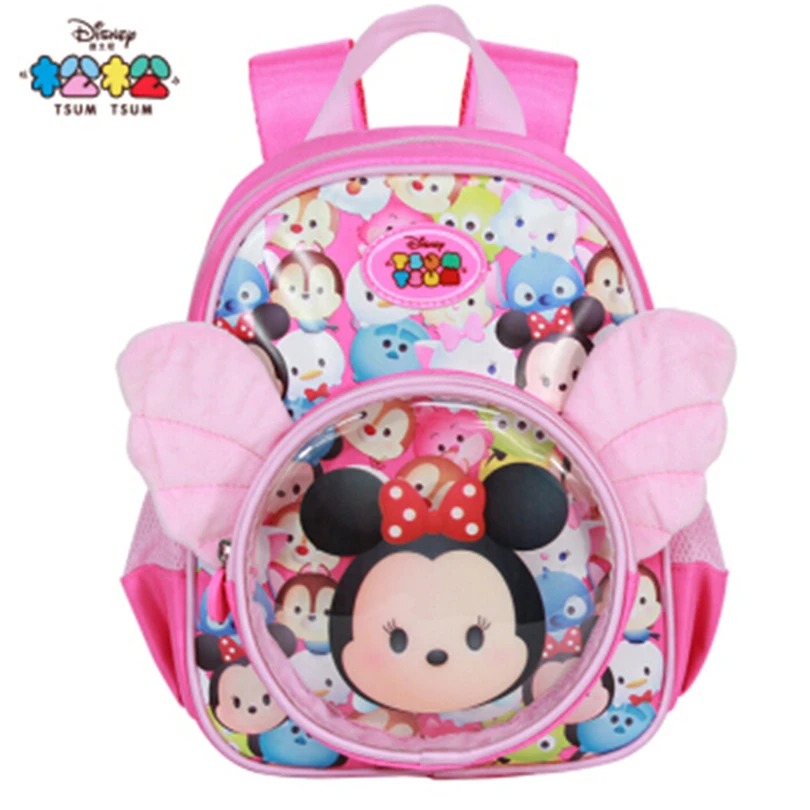 

Disney 2018 TSUM Children Backpacks Kindergarten Schoolbag Kid Backpack Children School Bags Baby Girls Backpacks for Girls A110