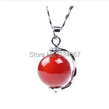 

5 a grade natural red agate pendant pendant necklace female money transfer agate pendant quality goods on sale