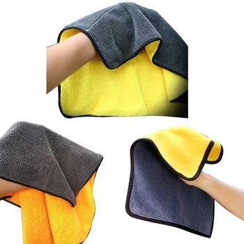 

Dewtreetali size 30 * 30cm car wash with microfiber towel drying cleaning cloth car care edging cloth car wash supplies towel