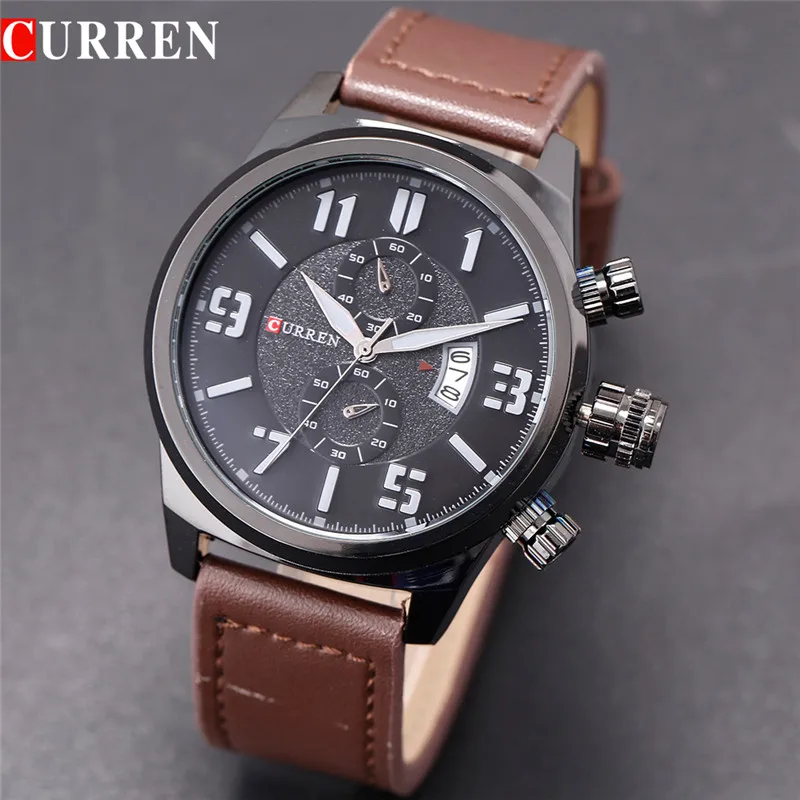 

CURREN 8200 new fashion casual quartz watch men l wrist watch relojes calendar sports watch