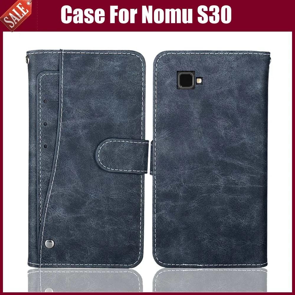 

Hot Sale! Nomu S30 Case High Quality Flip Leather Phone Case Protective Cover For Nomu S30 Case With Card Slots