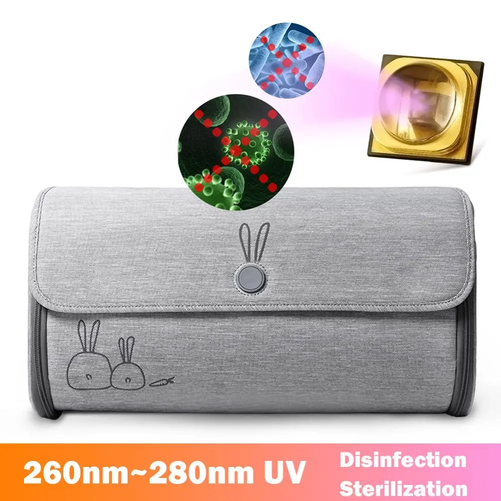 

260nm 270 280nm Led UVC Sterilization Disinfection Ultraviolet Lamp Magic Taste Bag Underwear Baby Clothing Toy Bottle UV Light