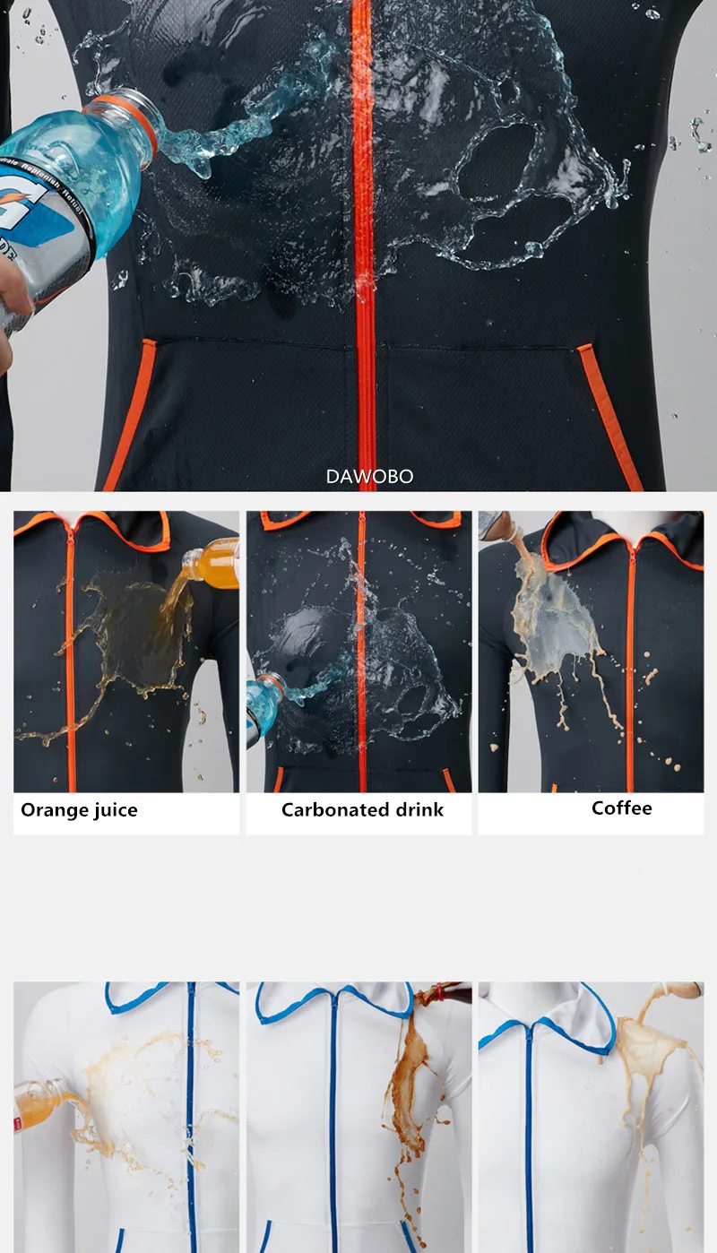 Новое поступление Гидрофобный водонепроницаемый противообрастающий белый рыболовный костюм быстросохнущая Солнцезащитная рубашка дышащая одежда для рыбалки