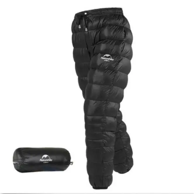 

Outdoor Unisex Goose Down Pants Hiking Camping Warm Compression Snow Trousers