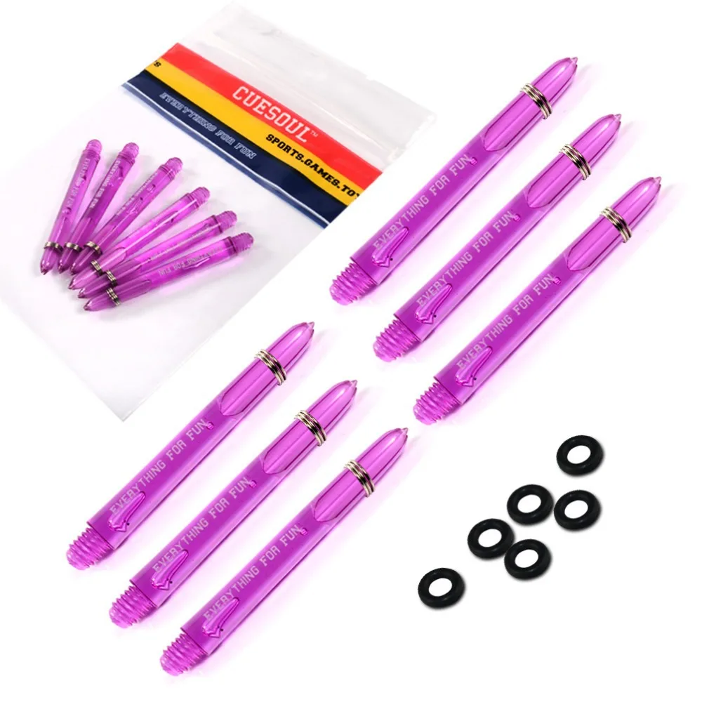

CUESOUL 2 Set PC Dart Shaft,Blue Dart Shaft With Dart O'rings For Darts