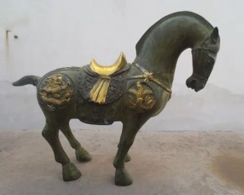 

Rare Asian Antiques Carving Statue Bronze Horse