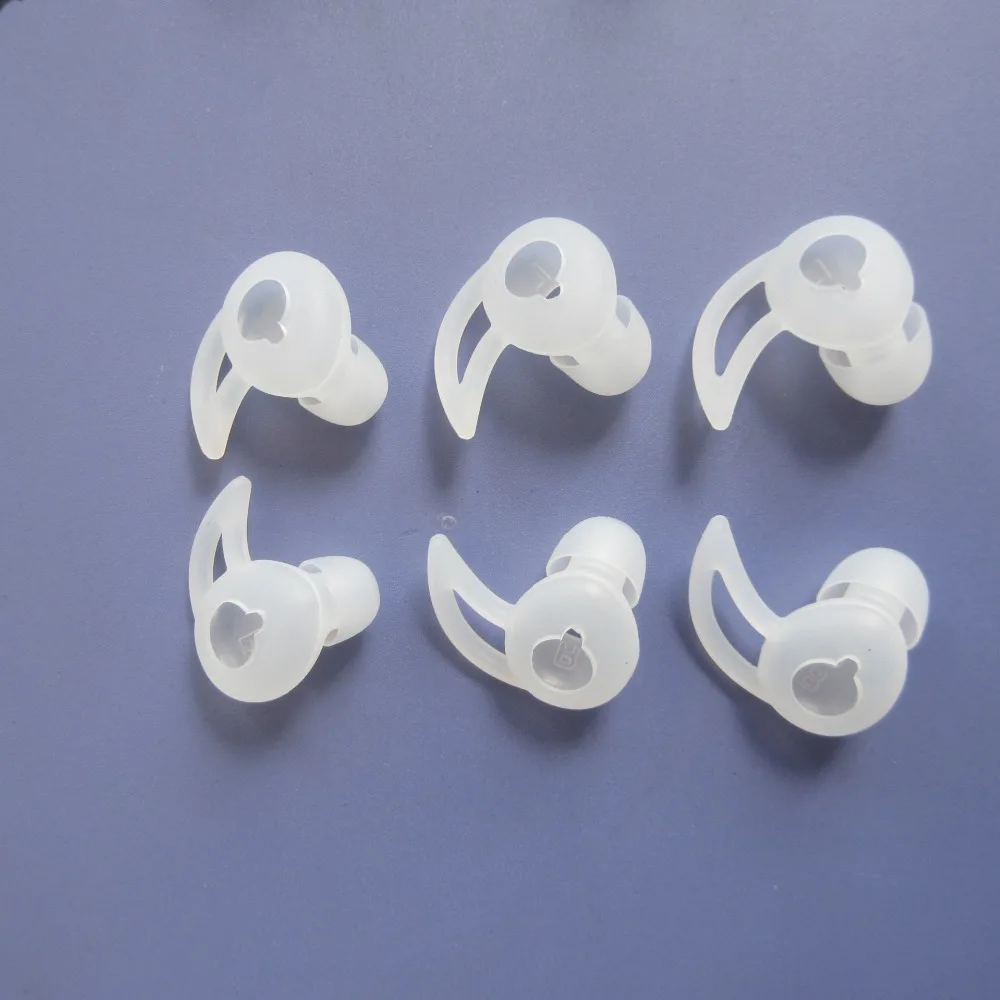 

1Lot(6pcs) replacement silicone ear tips buds earbuds eartips for Samsung Gear Circle R130 Headset Headphones