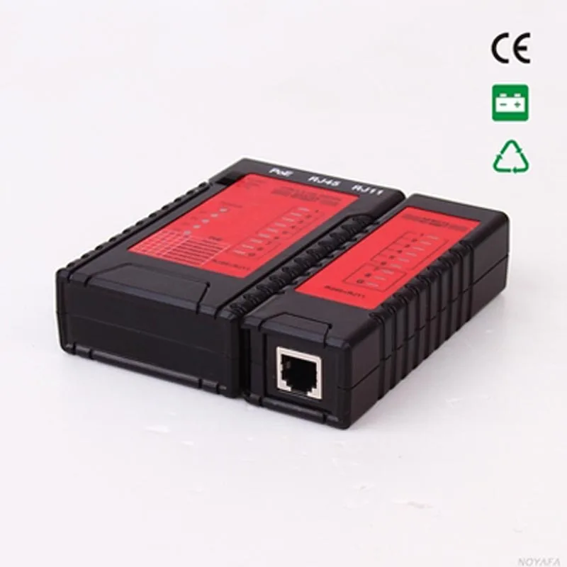  New NF-468PF Cable continuity testers POE Tester Check the RJ11& RJ45 Cable quickly Detect Automati