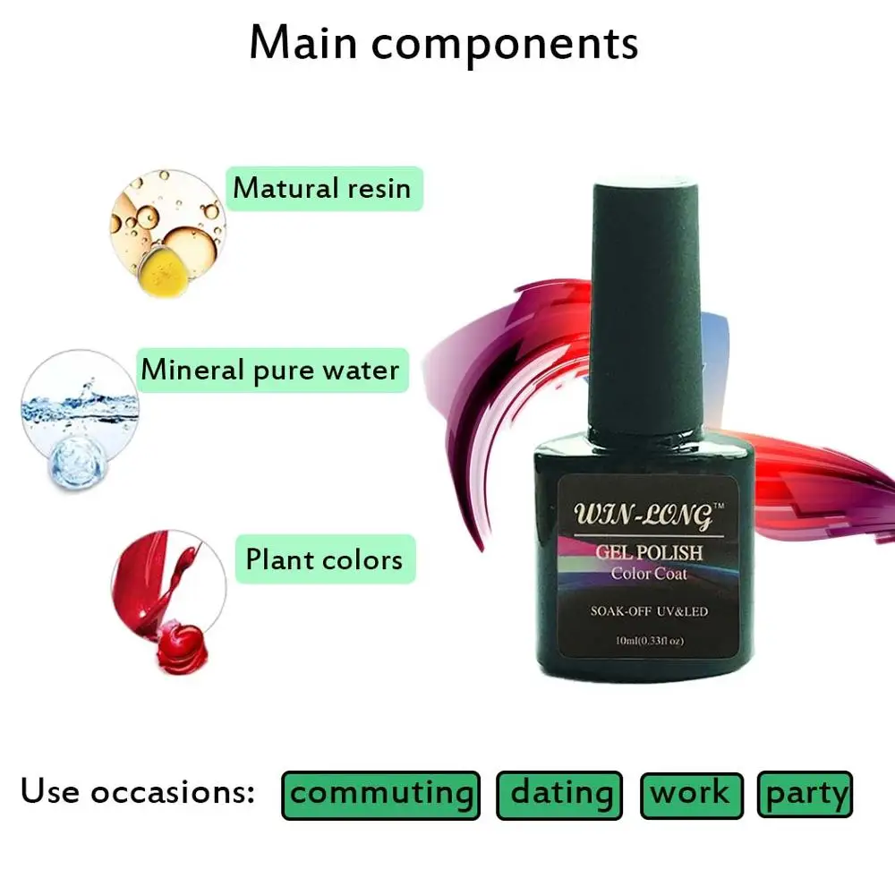 Bluesky Newest Nail Polish 10ml Salon Nude Color Led Nail Gel Polish Long Lasting Dry With Led Lamp UV Gel Nail Varnish