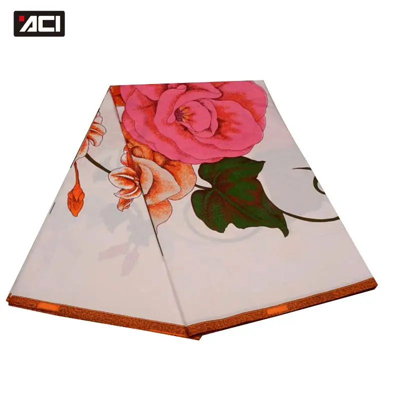 

ACI New Real Wax Print Tissus Patchwork African Ankara Fabrics 6 Yards/Piece Hot Sale Veritable Real Wax Fabric For Party Dress