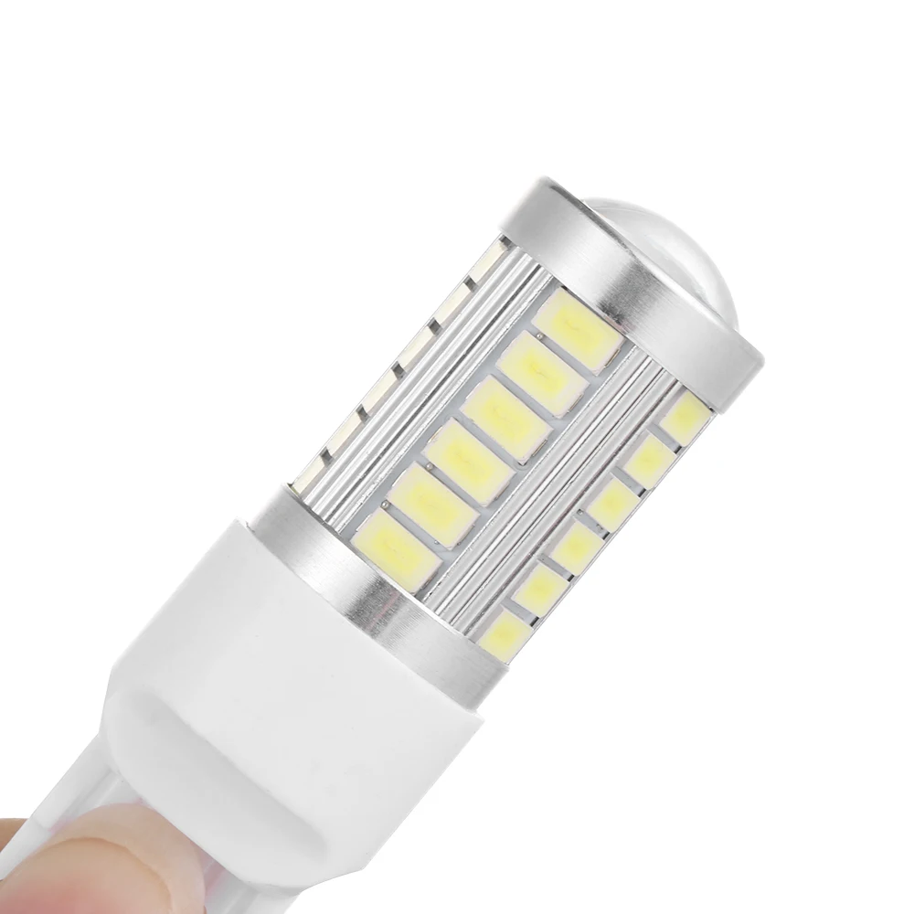 1 шт. T20 W21/5 Вт 7443 33SMD Автомобильная резервная копия светодиодный светильник лампы