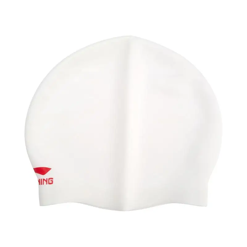 Li-Ning унисекс профессиональная шапочка для плавания s 56-60 см Силиконовая Водонепроницаемая однотонная подкладка спортивная шапочка для плавания ming ASYP032 EAMJ19 - Цвет: ASYP032-2