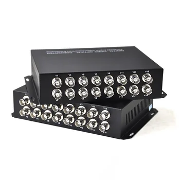 

16channel VGA video multiplexer 1-way reverse data Optical Data Digital to Fiber Optical Converte for Traffic monitoring sytems