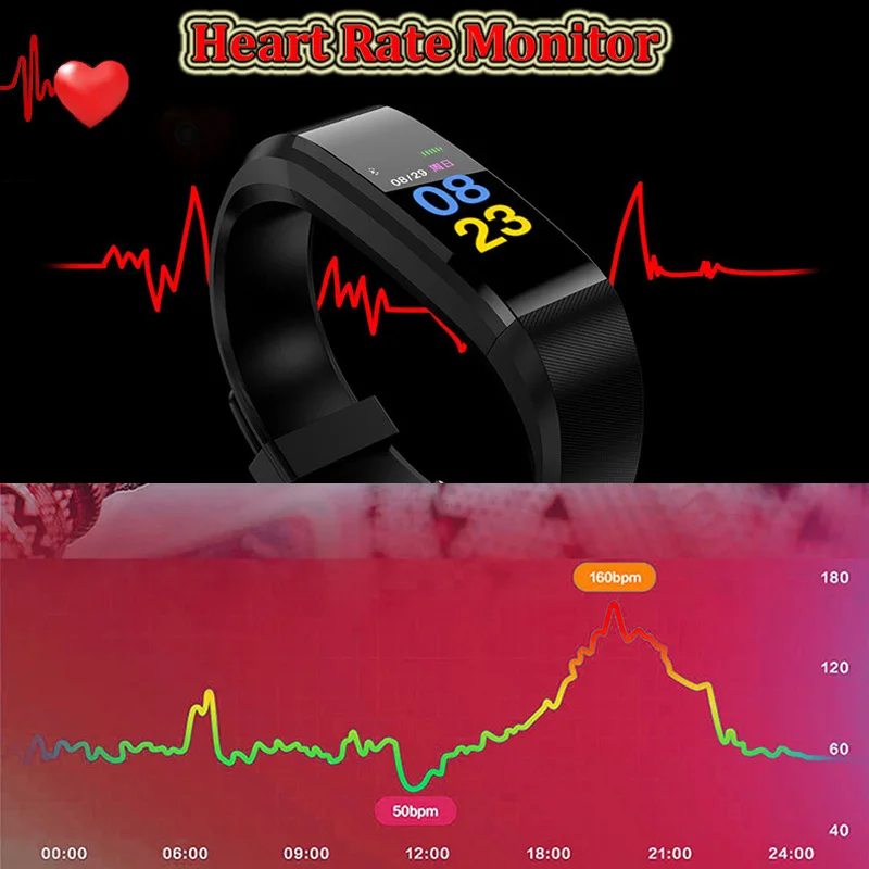 Спортивный Браслет умные часы для мужчин и женщин Android IOS электроника Wach фитнес