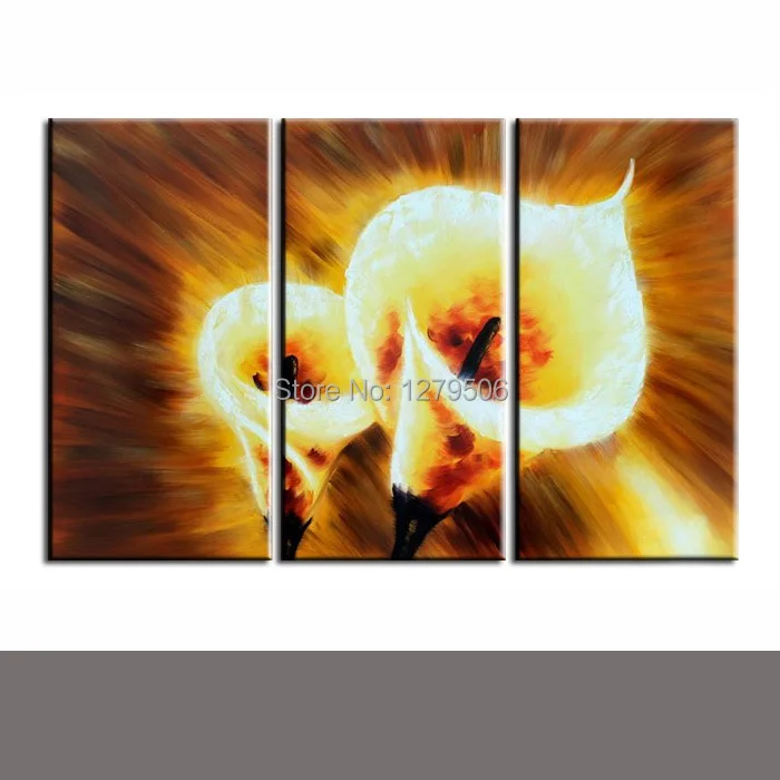 

Hand Painted Abstract Sunflower FieldArt Dancing Oil Painting Modern Art On Canvas Painting Living Room Decoration Free Shipping