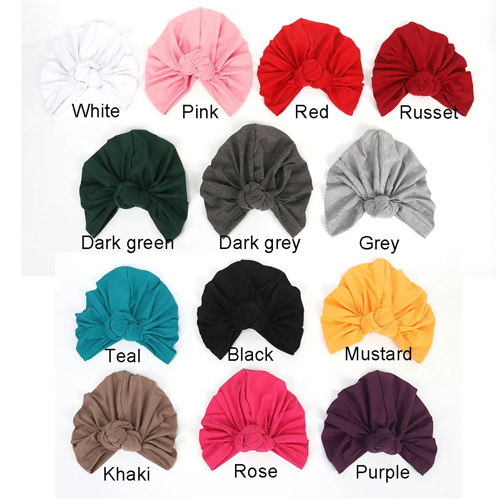 

Cotton Muslim Headband For Women Lady Elastic Turban Hat Stretchy Wide Headbands Winter Bandanas Hair Accessories Head Bands