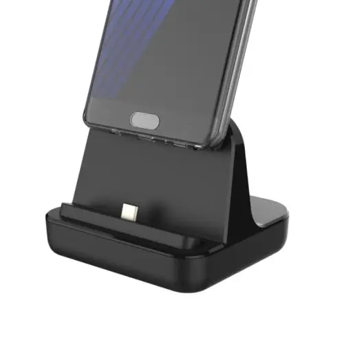 Зарядная док станция Type C 1 шт. настольная зарядная USB 3 для телефонов Android 5 В 2 А