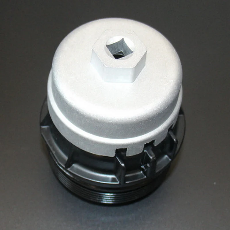 79MM Silver 14 Flutes Oil Filter Socket Housing Remover Tool Wrench Kit for Toyota car tools
