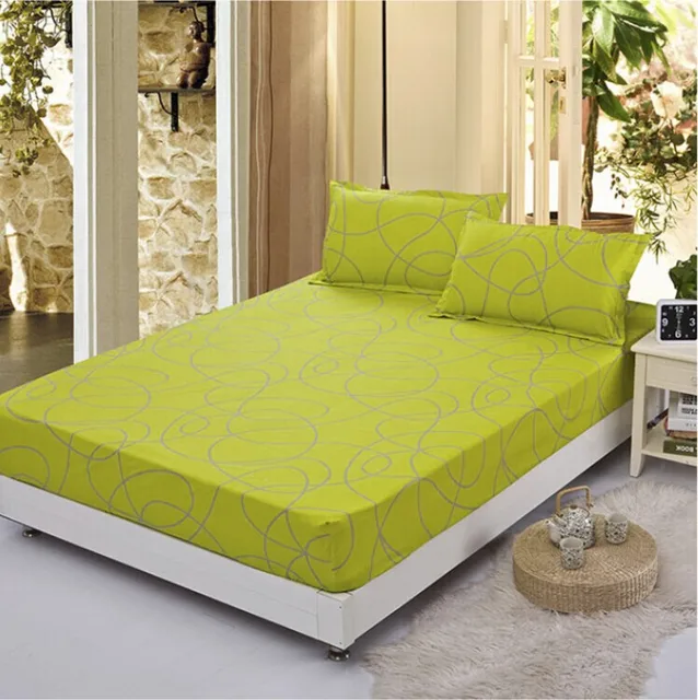 fitted bed sheet summer elastic bed cover mattress covers cushion cover