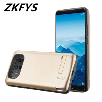 

ZKFYS 6000mAh Ultrathin Fast Charger Battery Case For Huawei Mate 10 Pro Bracket External Backup Battery Charger Case
