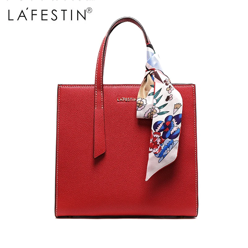 

LA FESTIN Women Handbag Leather Designer Shoulder Bag High Quality Party Tote Handbag Lady Crossbody Messenger Bags
