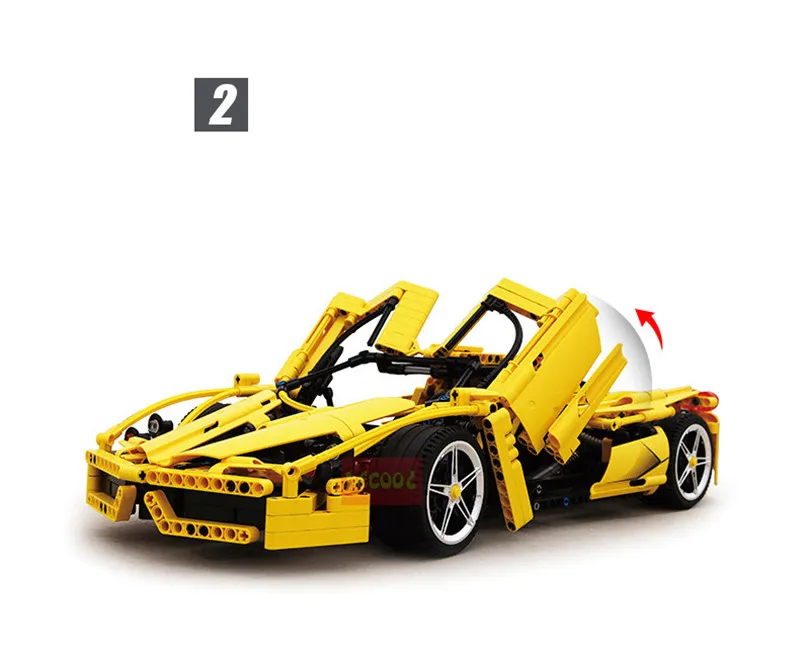 21047 Technic игрушки серии совместимы с MOC 10265 Mustang автомобиль набор строительные блоки кирпичи автомобиль игрушки Дети Рождественские подарки