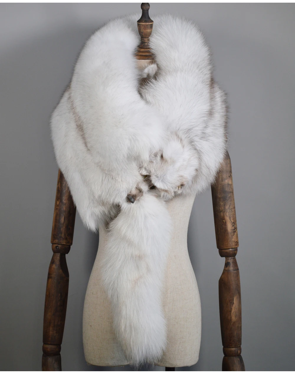 Роскошный натуральный Лисий мех женские зимние шарфы настоящий натуральный цельный лисий мех воротник теплый мягкий модный натуральный Лисий мех шарф