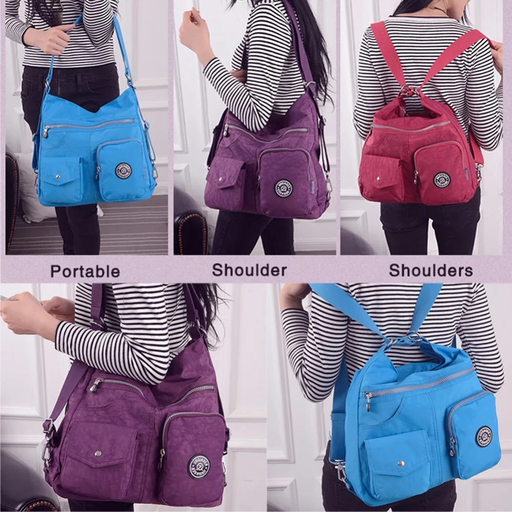 Прочная женская сумка через плечо водонепроницаемая нейлоновая плечо|crossbody bags for