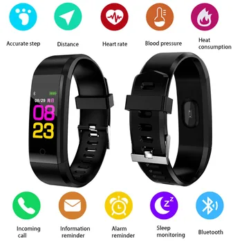 

For Huawei Mate S 9 8e 7 8 Plus C8 Bluetooth Sport Smart Wristband Fashion Smart Band Heart Rate Fitness Tracker Smart Bracelet