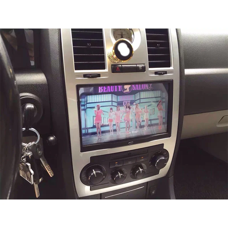 Top Lenvio RAM 2G Android 7.1 CAR GPS DVD Player For Dodge Journey Jeep Cherokee Commander Compass  Wrangler 2004-2008 Chrysler 300C 5