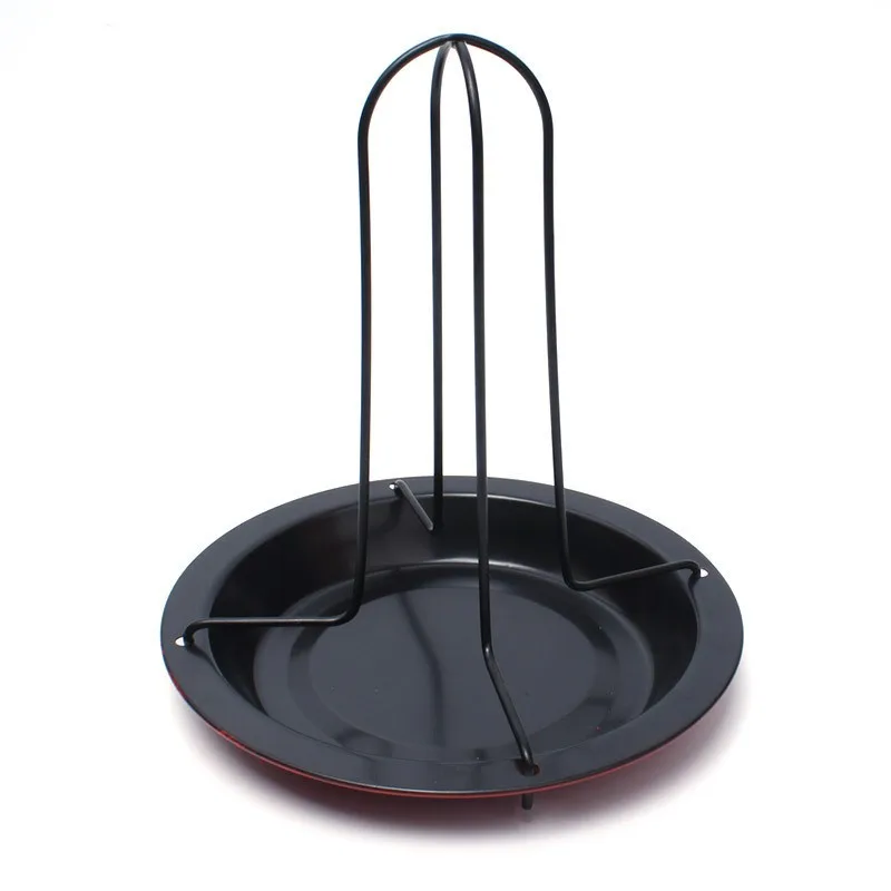 NewCarbon-Steel-Upright-Chicken-Roaster-Rack-With-Bowl-Tin-Non-stick-Cooking-Tools-Baking-Pan-Barbecue