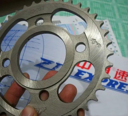 

For Honda CG125 CT125 for DAELIM HYOSUNG KYMCO/ATU Motorcycle CG 125 sprockets modification speed-raising rear sprocket 38 teeth