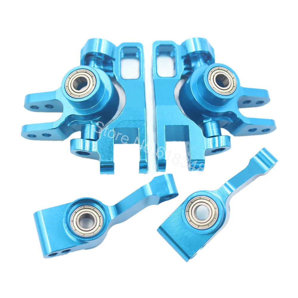 1/10 Traxxas Slash 4x4 Anodized Aluminum Left & Right Steering Blocks