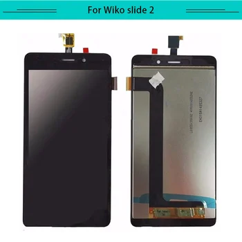

3pcs For For Wiko Slide 2 Full LCD Display Assembly Complete with touch Screen Replacement Free Shipping