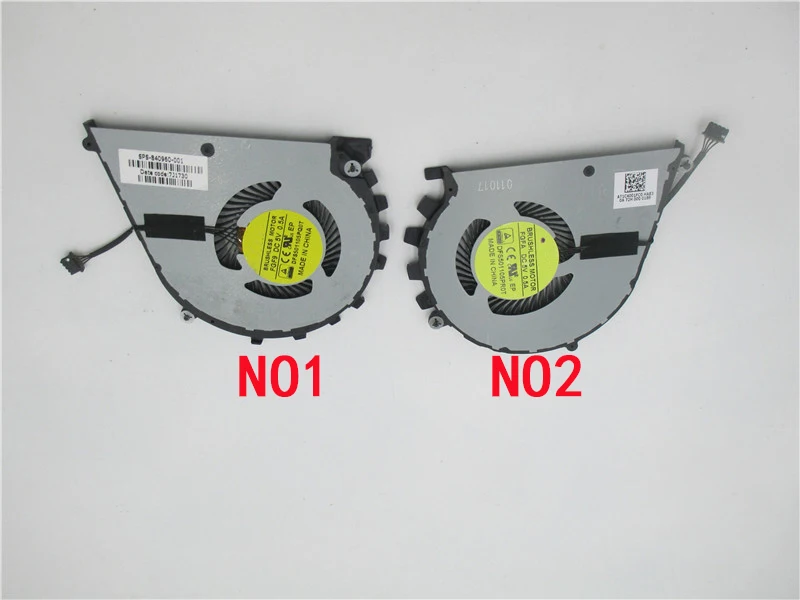 Кулер Cpu вентилятор для FGFA DFS501105PR0T FGF9 DFS501105PQ0T 840960-001 7J1730 NS75C07-15C04 NS75C08-15C05 HP ZBook-17 Studio-G3