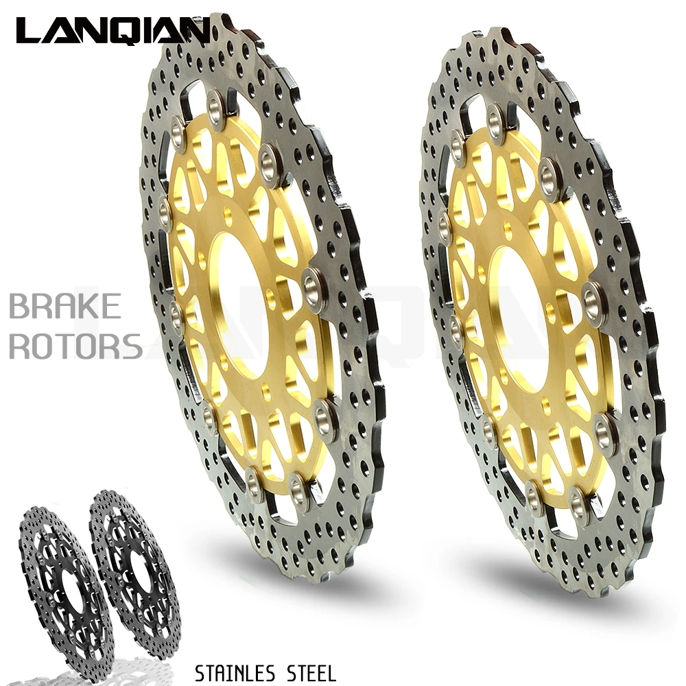 High quanlity motorcycle brake disc 2 pcs Brake Rotors FOR KAWASAKI ZX