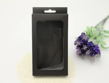 

Larger Size Plain Kraft Black Paper Retail Package Box Boxes For For Iphone X XR 11 Pro XS MAX 6 6S 7 8 Plus Case Coque Fundas
