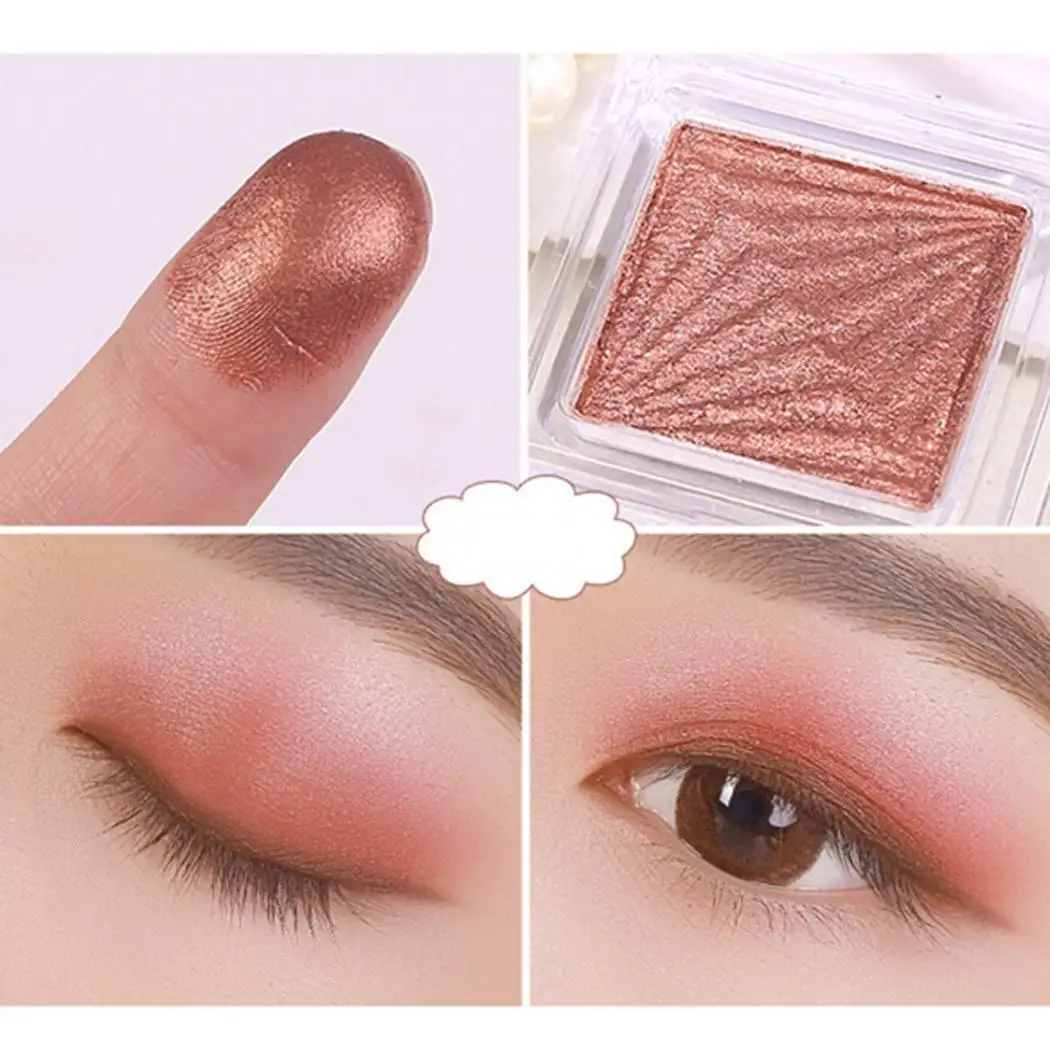 

1 Makeup Beauty Eyeshadow Color Casual Single Shimmer Women Powder Professional 8g Palette