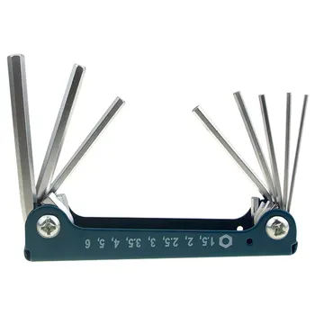 

Portable 8pcs/Set Metric System Hex Socket Bolt Screw Inner Hexagon Spanner Screwdriver Allen Wrench