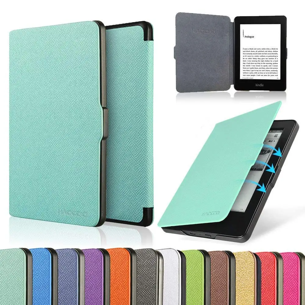 Slim PU Leather for Kindle Paperwhite Smart Case, Cover Case for