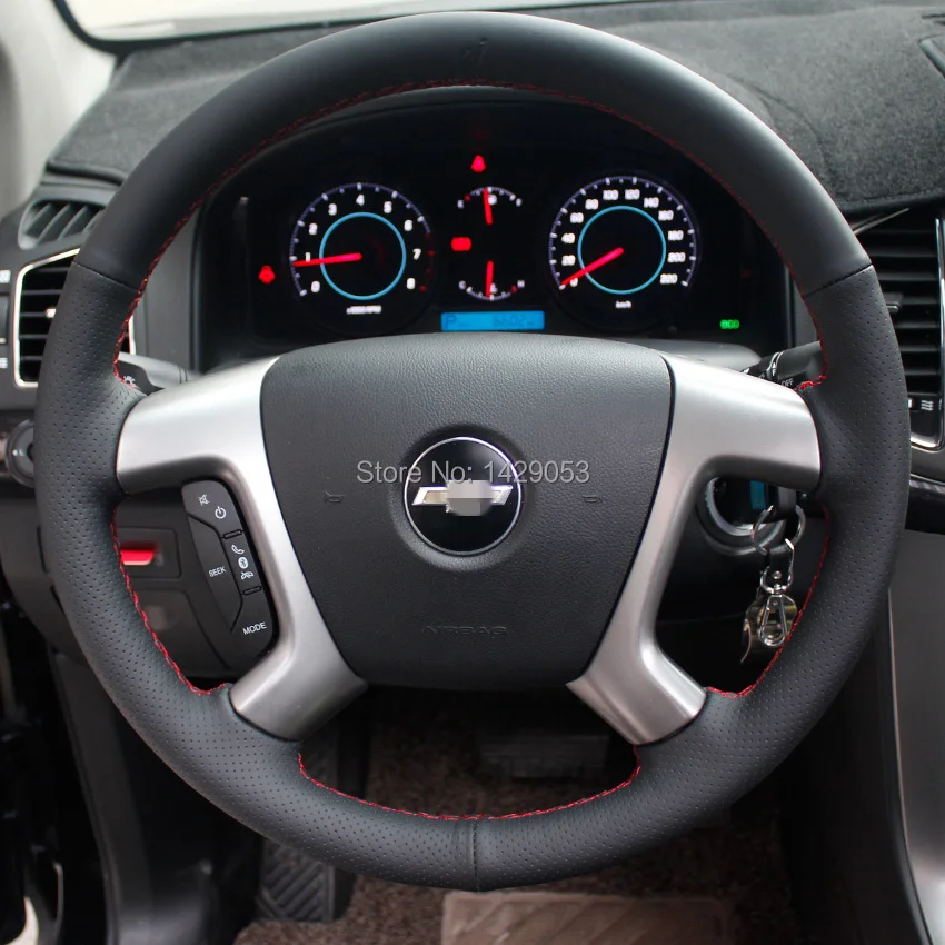 Чехол для Chevrolet Captiva чехлы на руль автомобильный Стайлинг сделай сам натуральная