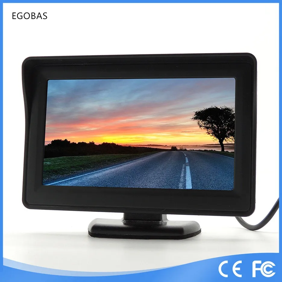 

Vehicle HD 4.3 Inch Monitor Reverse Camera Monitoring Video DVD TV Screen LCD Screen