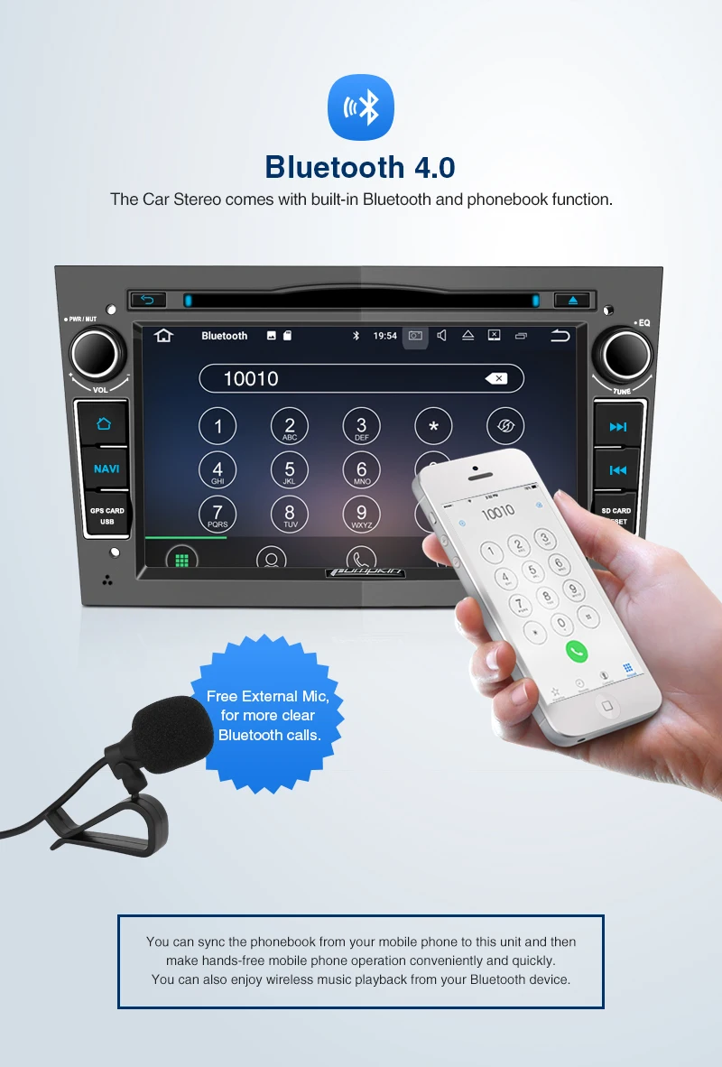 Flash Deal Pumpkin 2 Din 7"Android 9.0 Car Audio Multimedia DVD Player For Opel/Corsa/Astra  GPS Navigation Wifi OBD2 DAB+FM Radio+Kamera 14