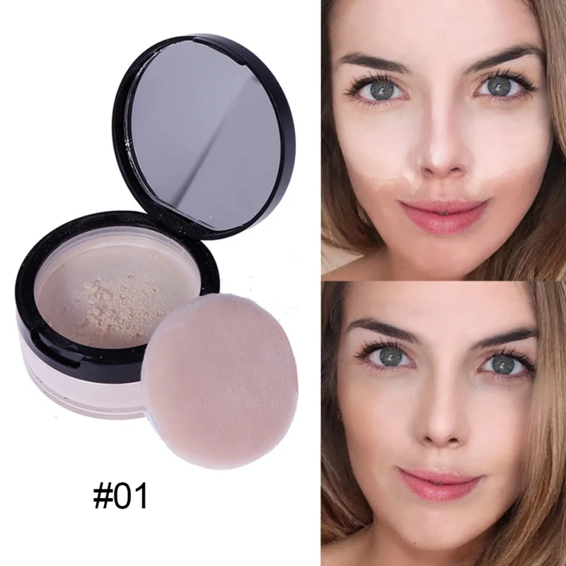 2019 Loose Powder Face Makeup Whitening Maquiagem Professional Waterproof Skin Finish Powder 2019 Loose Powder Face Makeup Whitening Maquiagem Professional Waterproof Skin Finish Powder