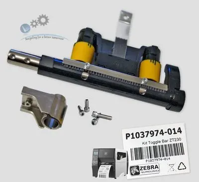 

P1037974-014 - Zebra Kit Toggle Bar ZT200 Series high quality original 95% new zt210 zt230 zt220 pressure bar