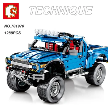 

1288PCS Sembo Technic Series Blocks Modeling Construction Building Blocks Compatible with All Brand Bricks Educational Toys