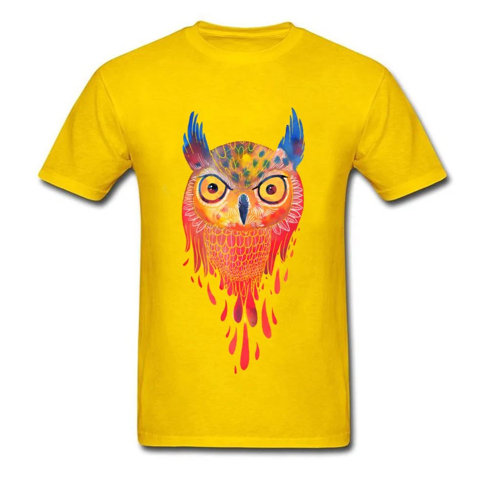 OWL watercolor_yellow