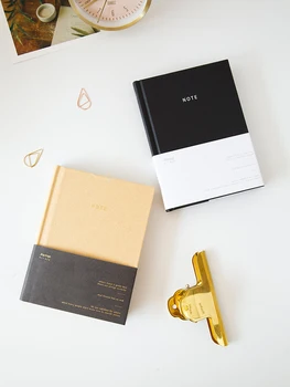 

Joytop Eternal Round Ridge Notebook A6 Vintage Kraft Paper Inside Page Notebook Creative Hardcover Travel Book 1PCS