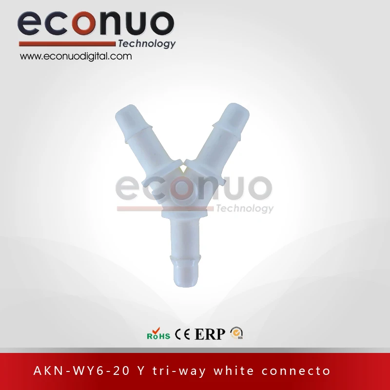 E1219 AKN-WY6-20 Y tri-way white connecto