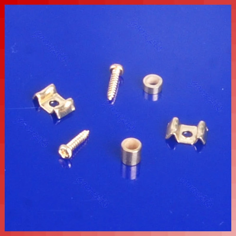 

Professional Guitar String Tree Guide Retainer Screws Gold-plated New